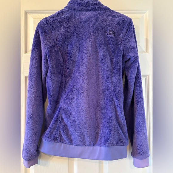 The North Face Purple Fuzzy Full-Zip Jacket Size XS - Picture 3 of 9